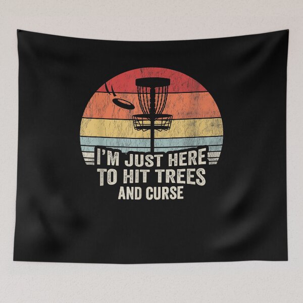 Item preview, I'm Just Here To Hit Trees And Curse designed and sold by Goleon12.
