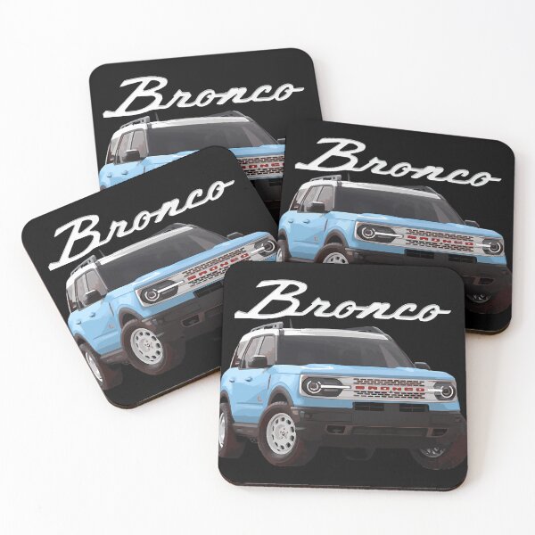 Item preview, Ford Bronco Heritage Edition Robin'S Egg Blue Ford Bronco Murica Suv Sport Truck designed and sold by MeltedKitty.