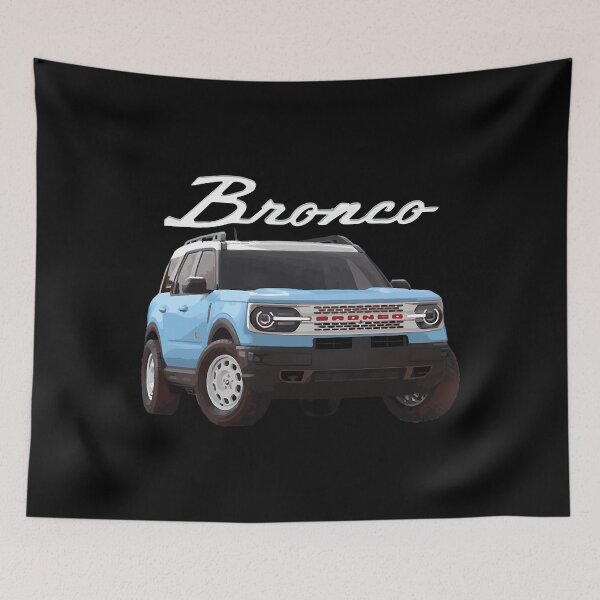 Item preview, Ford Bronco Heritage Edition Robin'S Egg Blue Ford Bronco Murica Suv Sport Truck designed and sold by MeltedKitty.
