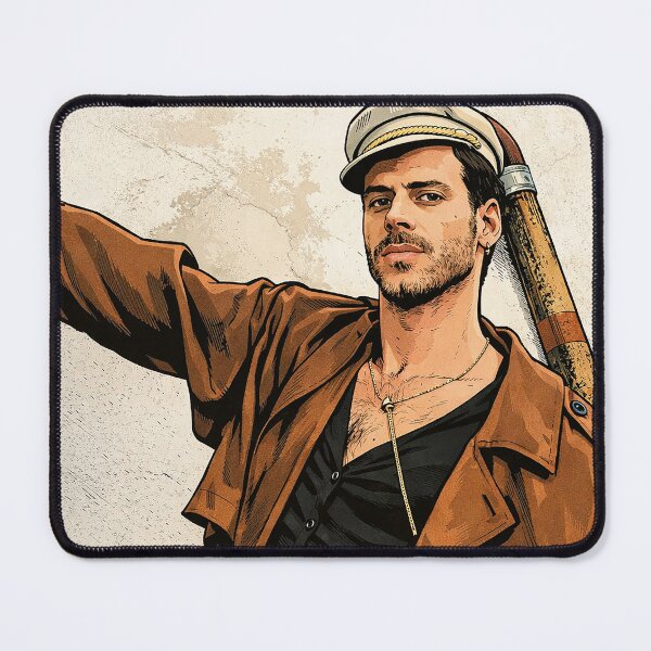 Item preview, François Arnaud the cheeky sailor (fan art) designed and sold by PopCultureAndStuff.