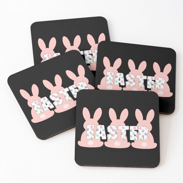 Item preview, Cute Easter Bunny Typography – Kawaii Bunny Spring Holiday Design designed and sold by CHANCHANAI.