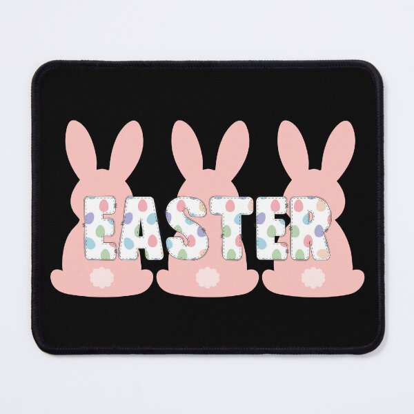 Item preview, Cute Easter Bunny Typography – Kawaii Bunny Spring Holiday Design designed and sold by CHANCHANAI.
