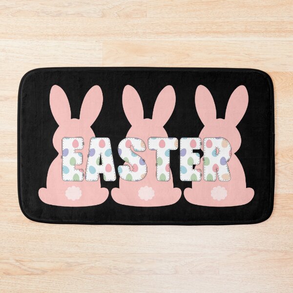 Item preview, Cute Easter Bunny Typography – Kawaii Bunny Spring Holiday Design designed and sold by CHANCHANAI.