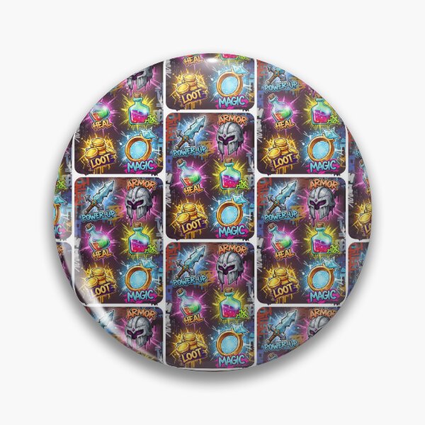 Item preview, RPG Power Up Loot Fantasy Gamer Art designed and sold by Dzblack.