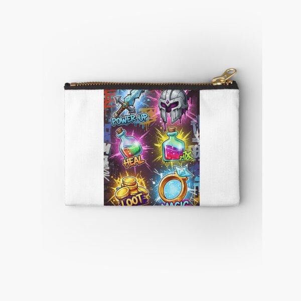 Item preview, RPG Power Up Loot Fantasy Gamer Art designed and sold by Dzblack.