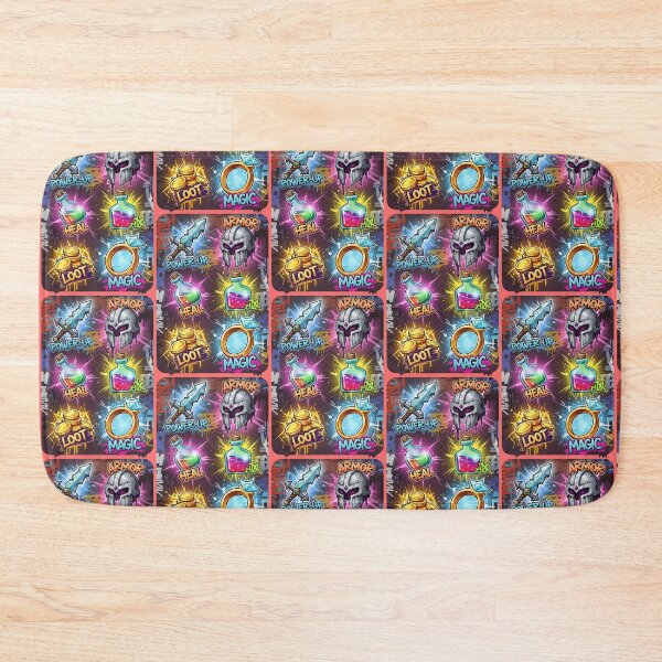 Item preview, RPG Power Up Loot Fantasy Gamer Art designed and sold by Dzblack.