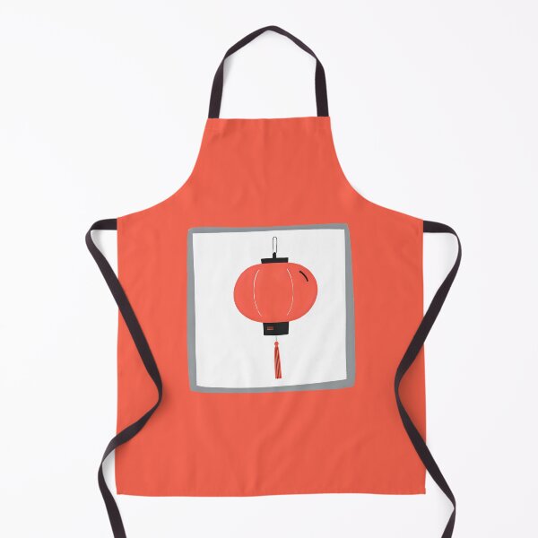 Item preview, Asian red lantern minimalist graphic icon designed and sold by ArtEllary.