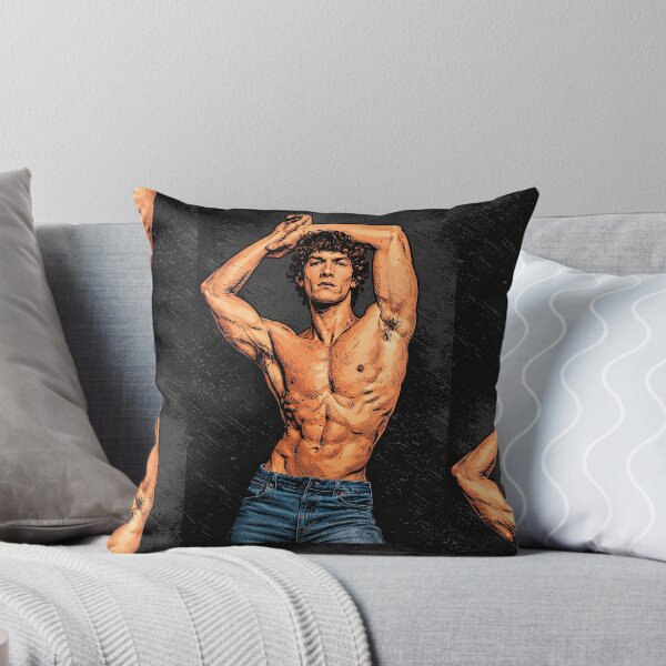 Item preview, Connor Storrie, very muscular with curly hair (fan art) designed and sold by PopCultureAndStuff.