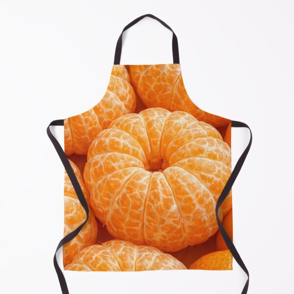 Item preview, Fresh Mandarin Orange Pattern Art Print designed and sold by Kaleidoscope Print.