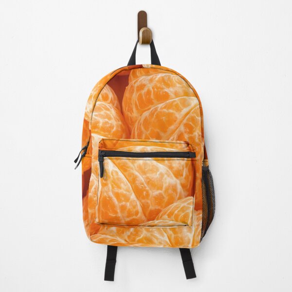 Item preview, Fresh Mandarin Orange Pattern Art Print designed and sold by Kaleidoscope Print.