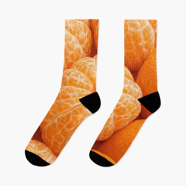 Item preview, Fresh Mandarin Orange Pattern Art Print designed and sold by Kaleidoscope Print.