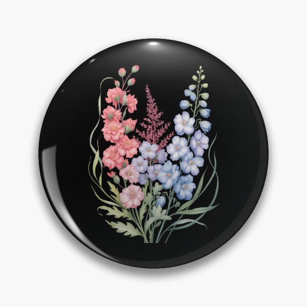 Artikelvorschau, Pride Subtle Wildflowers LGBTQ Month Rainbow Flowers entworfen und verkauft von IdunayaStore.