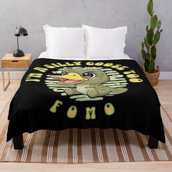Item preview, Silly Goose Dinosaur FOMO designed and sold by Shy Fractal Designs.
