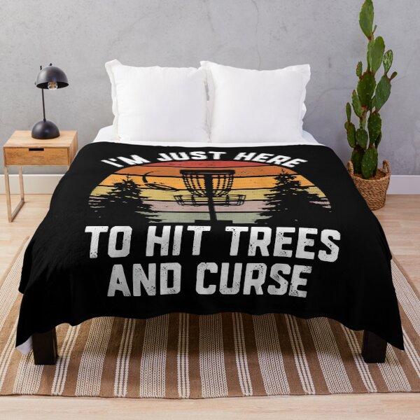 Item preview, I'm Just Here To Hit Trees Curse Funny Disc Golf Men designed and sold by Goleon12.