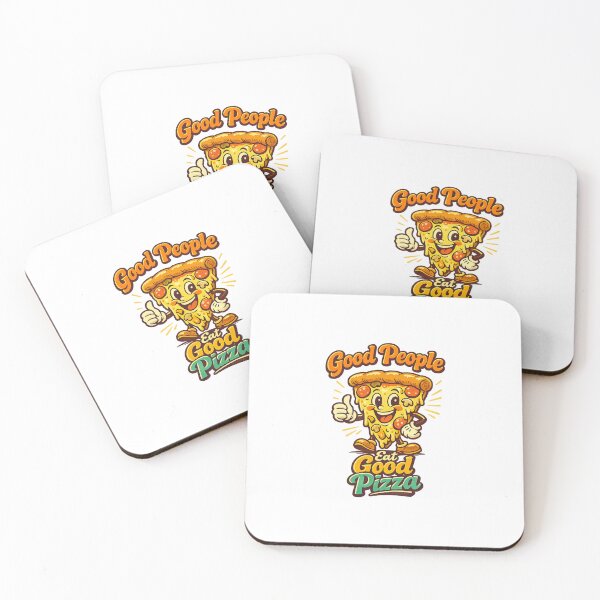 Item preview, Good People Eat Good Pizza designed and sold by LuveraxArt.