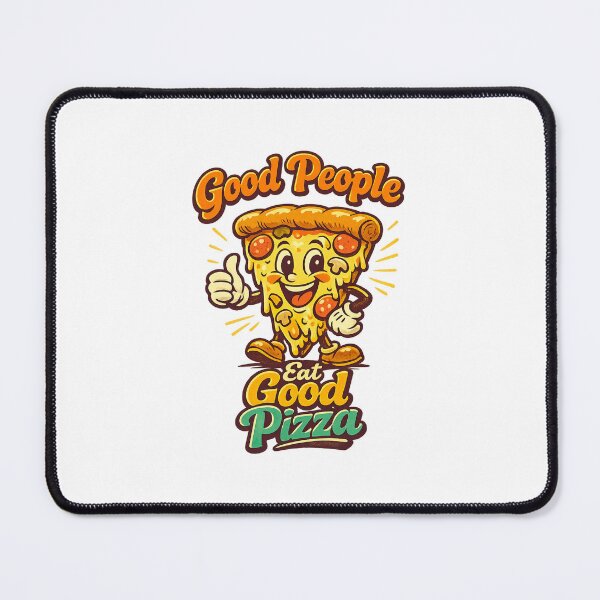 Item preview, Good People Eat Good Pizza designed and sold by LuveraxArt.