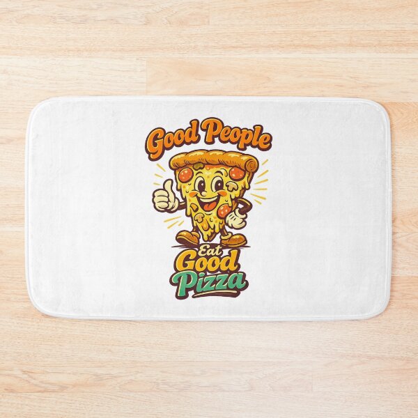 Item preview, Good People Eat Good Pizza designed and sold by LuveraxArt.