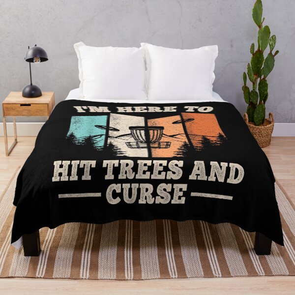 Item preview, I'm Here To Hit Trees And Curse Funny Disc Golf Men Women designed and sold by Goleon12.
