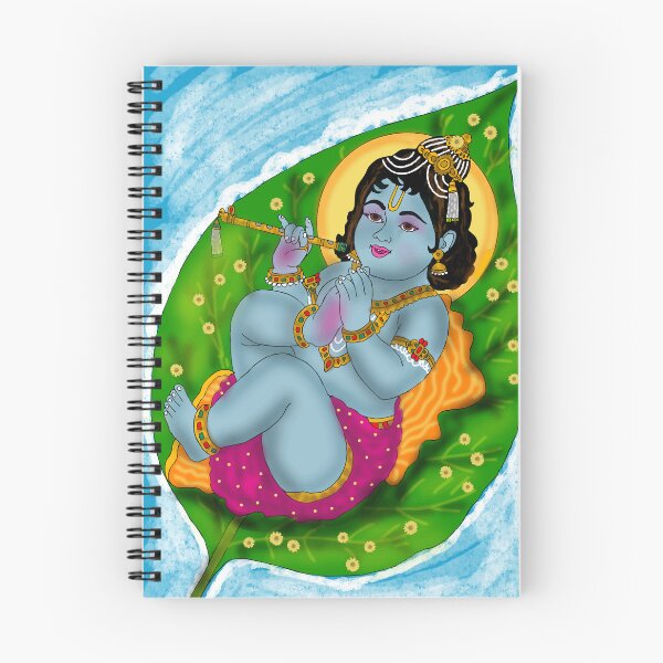 Item preview, Cosmic Krishna Artwork – Hindu God Digital Sketch Design designed and sold by Harshit_Digital_Arts.