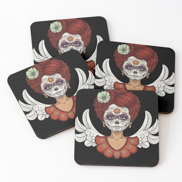 Item preview, Sugar Skull Angel Winged La Catrina Art designed and sold by KabronX.