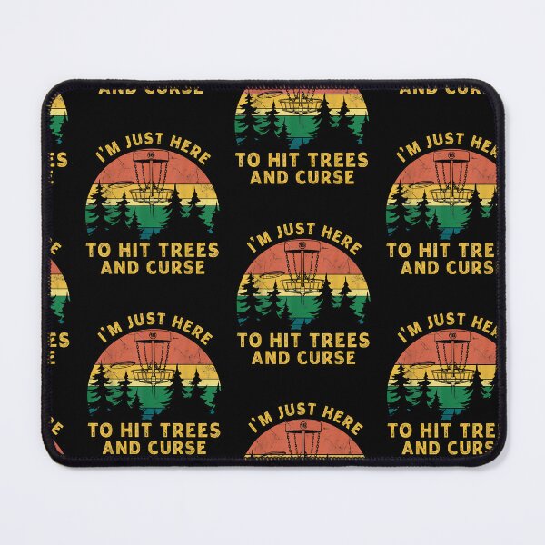 Item preview, I'm Just Here To Hit Trees And Curse Vintage Disc Golfer Men designed and sold by Goleon12.