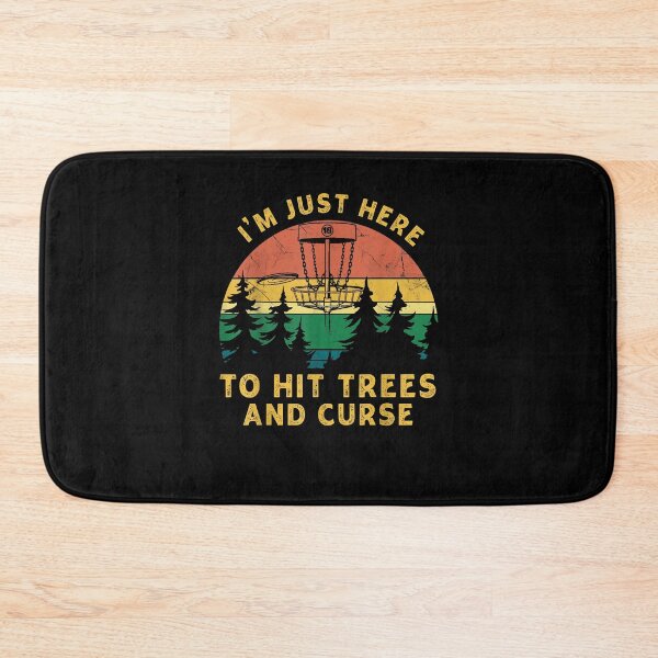 Item preview, I'm Just Here To Hit Trees And Curse Vintage Disc Golfer Men designed and sold by Goleon12.