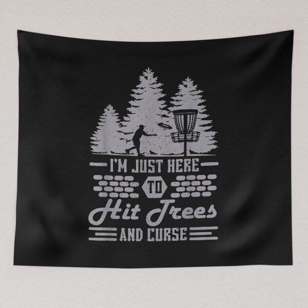 Item preview, I'm Just Here To Hit Trees And Curse designed and sold by Goleon12.
