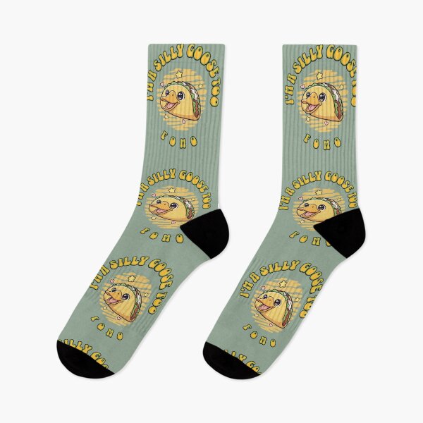 Item preview, Silly Goose Taco FOMO designed and sold by Shy Fractal Designs.
