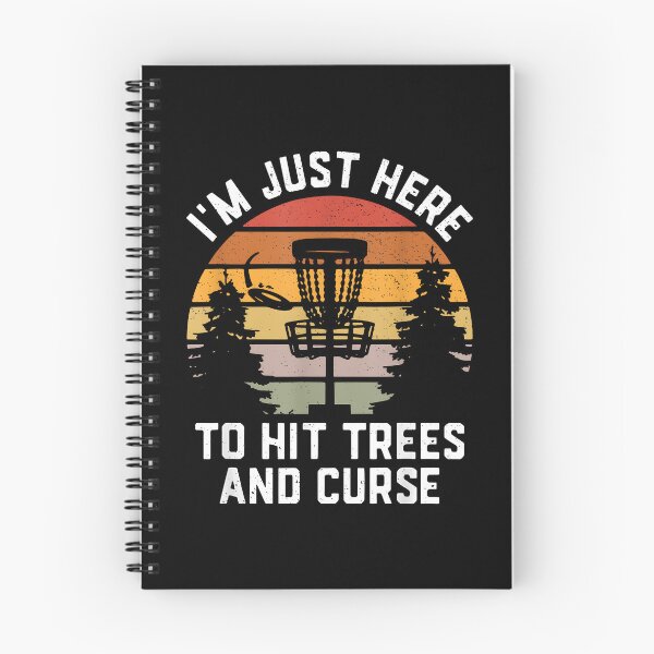 Item preview, Funny Disc Golfer, I'm Just Here To Hit Trees and Curse designed and sold by Goleon12.