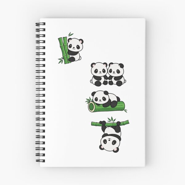 Item preview, Cute Kawaii Panda Bears Bamboo - Funny Panda Lover Gift designed and sold by Unsololugar.