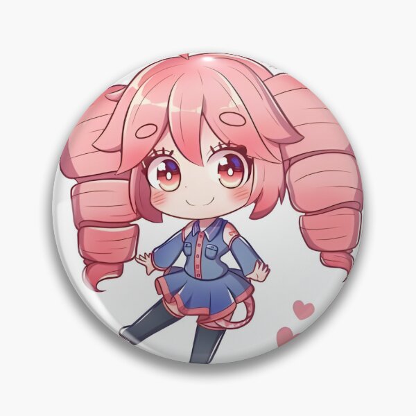 Item preview, Kasane Teto pillow Japanese Vocaloid Fan Art designed and sold by RadiantGraphics.