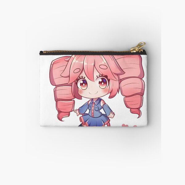 Item preview, Kasane Teto pillow Japanese Vocaloid Fan Art designed and sold by RadiantGraphics.