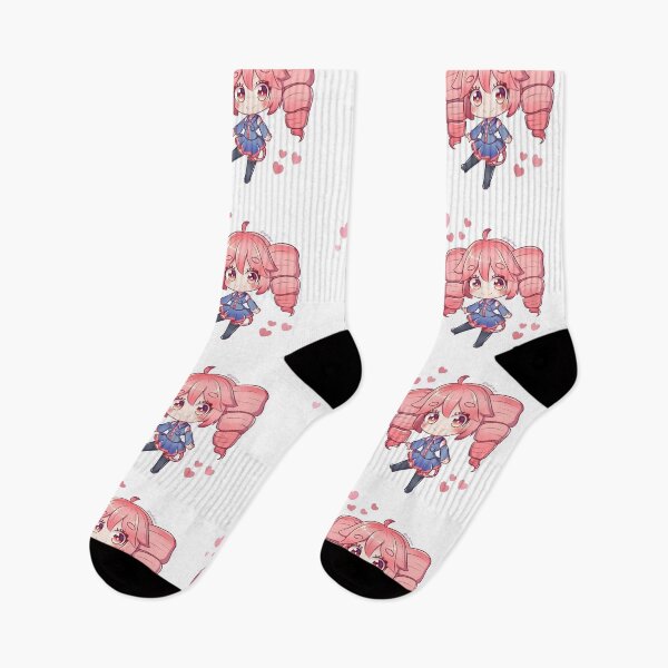 Item preview, Kasane Teto pillow Japanese Vocaloid Fan Art designed and sold by RadiantGraphics.