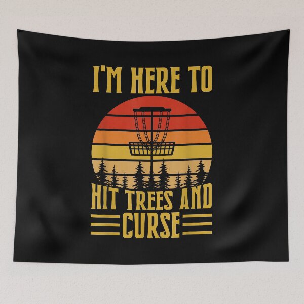 Item preview, I'm Here To Hit Trees And Curse designed and sold by Goleon12.