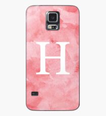 Rouge Watercolor Η Case/Skin for Samsung Galaxy