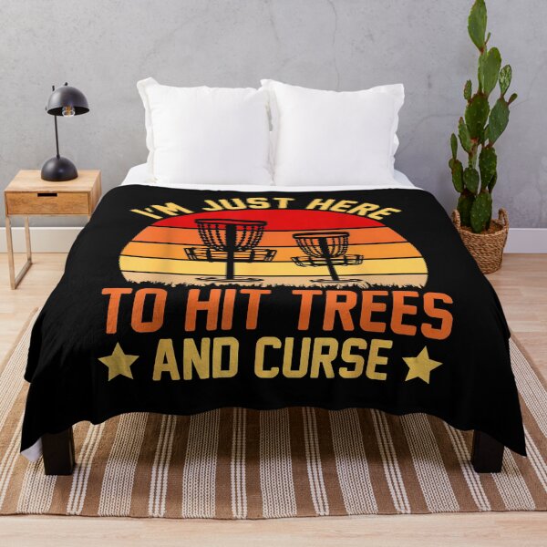 Item preview, I'm Just Here to Hit Trees and Curse designed and sold by Goleon12.
