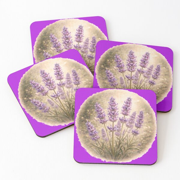 Item preview, Fragrant Lavender Stems – Botanical Floral Portrait designed and sold by TheJoyfulPen.