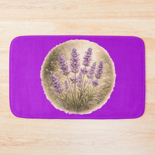 Item preview, Fragrant Lavender Stems – Botanical Floral Portrait designed and sold by TheJoyfulPen.