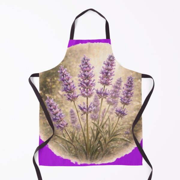 Item preview, Fragrant Lavender Stems – Botanical Floral Portrait designed and sold by TheJoyfulPen.