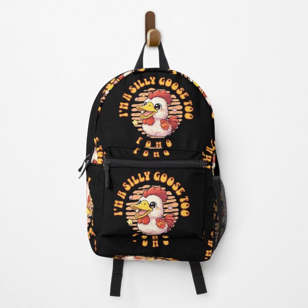 Item preview, Silly Goose Chicken FOMO designed and sold by Shy Fractal Designs.