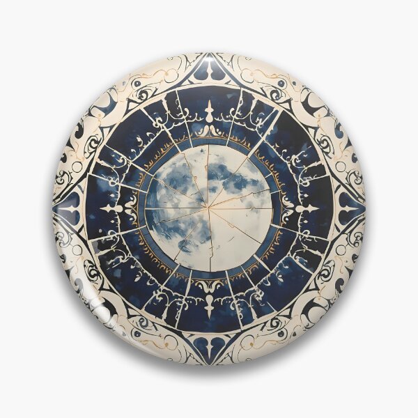 Item preview, Indigo Moon Mandala designed and sold by ShopSpire.