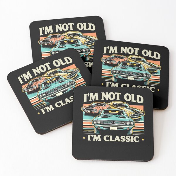 Item preview, Im Not Old Im Classic Muscle Car Humor designed and sold by margamPagenberg.