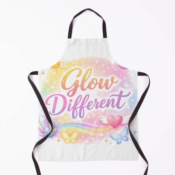 Item preview, Glow Different Cute Aesthetic Motivational Quote Design designed and sold by Sanika arts .