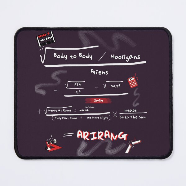 Item preview, BTS ARIRANG Tracklist Equation | Bangtan Song Formula Design | K-Pop ARMY Fan Design | Mathematical BTS Album Tracklist Graphic designed and sold by ARMYPLUGCO.