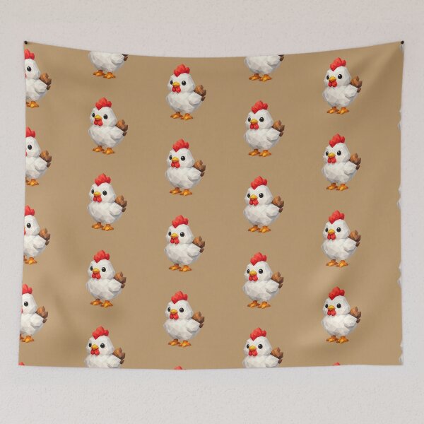 Item preview, Cute Low Poly Geometric Chicken Illustration designed and sold by AndreBarnard.