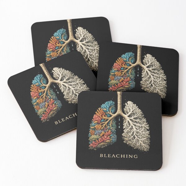 Item preview, Coral Bleaching – Ocean Climate Change Environmental Awareness Design designed and sold by OrbitOfMind.
