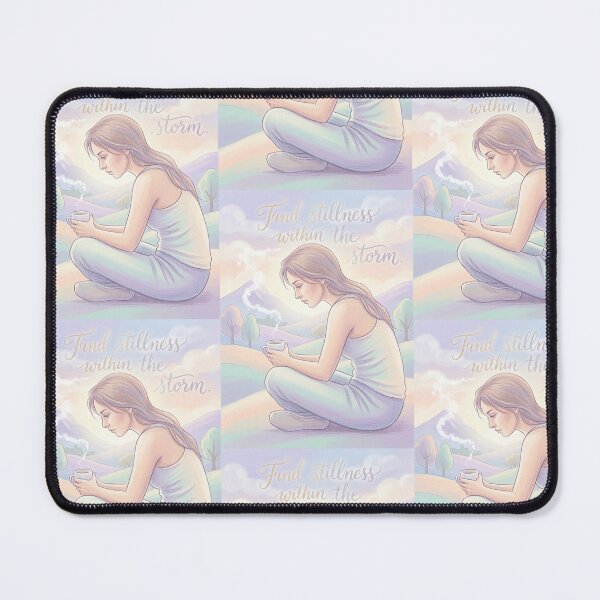 Item preview, Find Stillness Within the Storm Inspirational Art designed and sold by KabronX.
