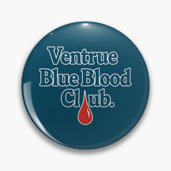 Item preview, Ventrue Blue Blood Vampire - The Masquerade Bloodlines Gamer Fan Design (Blue Text) designed and sold by SlightlyUnreal.