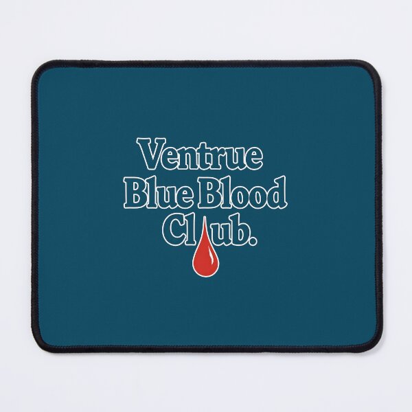 Item preview, Ventrue Blue Blood Vampire - The Masquerade Bloodlines Gamer Fan Design (Blue Text) designed and sold by SlightlyUnreal.