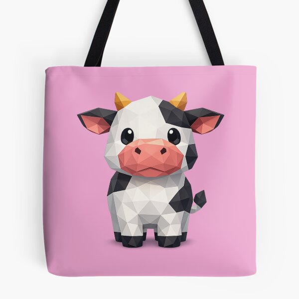 Item preview, Cute Low Poly Geometric Cow Illustration designed and sold by AndreBarnard.